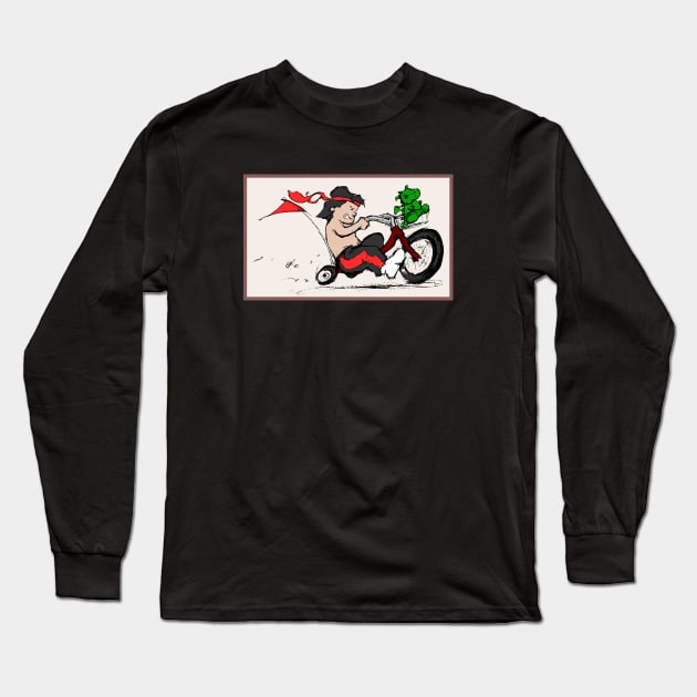 Little Liu Kang Long Sleeve T-Shirt by SteamboatJoe